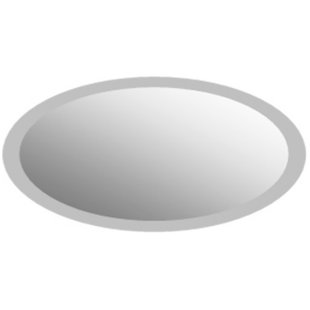 Spiegel Basic Plieger Met Satijn Facetrand 30x45cm Ovaal