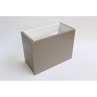 INK Versus Fontein onderkast greeploos gelakt universeel 360x180x270 Mat taupe 1222025