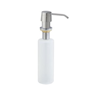 Inbouw zeeppompje chroom kunststof fles 250ml