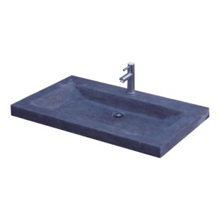 Wasblad Sanilux Trend Stone 100x47x5cm Natuursteen (met 1 kraangat) Wasblad Sanilux Trend Stone 100x47x5cm Natuursteen (met 1 kraangat)