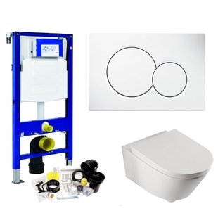 Geberit UP320 Toiletset | BWS Metro 56cm | Sigma Drukplaat