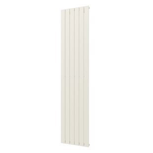 Designradiator Plieger Cavallino Retto Enkel 999 Watt Middenaansluiting 200x45 cm Wit Structuur