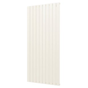 Designradiator Plieger Cavallino Retto Enkel 1666 Watt Middenaansluiting 200x75,4 cm Pergamon
