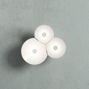 Luceplan Bulbullia LED wandlamp 3-lamps