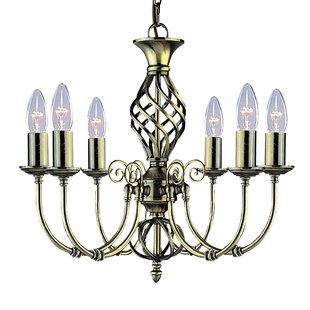 Searchlight ZANZIBAR indrukwekkende kroonluchter, 6-lichts