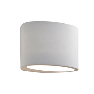 Searchlight Gips-wandlamp 8721 up/down in ovale vorm
