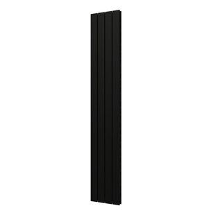 Designradiator Covallina Retta Dubbel 1800 x 298 mm Mat Zwart