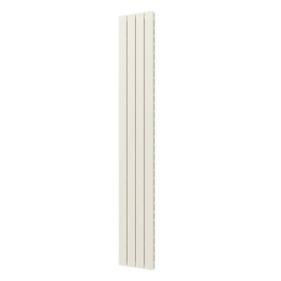 Designradiator Plieger Cavallino Retto Dubbel 905 Watt Middenaansluiting 200x29,8 cm Wit Structuur