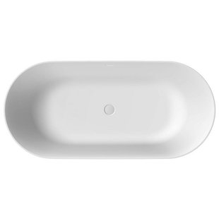 Vrijstaand Bad Xenz Mauro 180x84x64 cm Solid Surface Wit