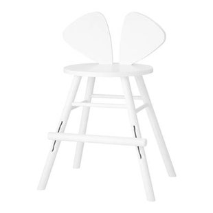 Nofred Mouse Junior Kinderstoel - Wit Nofred Mouse Junior Kinderstoel - Wit