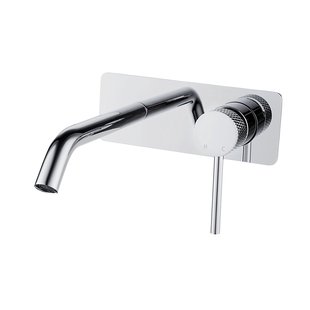 Wastafelmengkraan Inbouw BWS Ridged Chroom