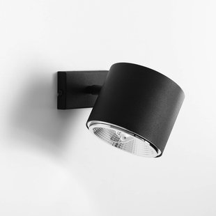 ALDEX Wandspot Bot, zwart, beweegbaar