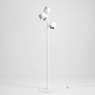 ALDEX Vloerlamp Bot, wit, 3-lamps