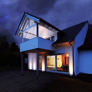 Deko-Light LED grondspot inbouwlamp Jeremia, 32,8cm, warmwit