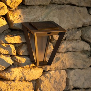 Les Jardins LED solarwandlamp Metro met sensor, grijs Les Jardins LED solarwandlamp Metro met sensor, grijs