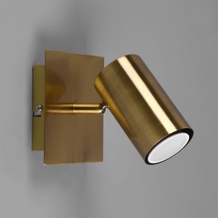 Trio Lighting Marley wandspot, antiek messing