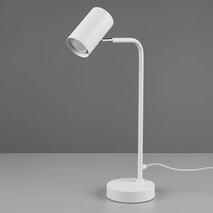 Trio Lighting Marley tafellamp, wit, hoogte 45 cm, metaal