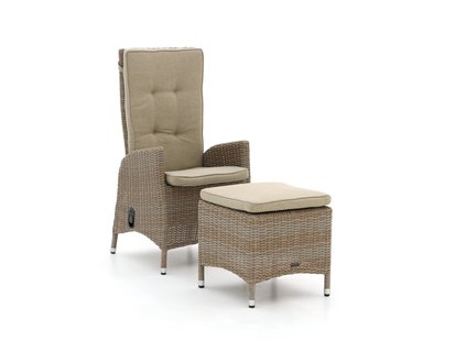 Intenso Fabrizi dining tuinstoel verstelbaar met voetenbank - Laagste prijsgarantie!