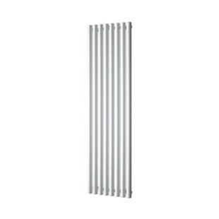 Designradiator Plieger Trento 1086 Watt Middenaansluiting 180x47 cm Zwart