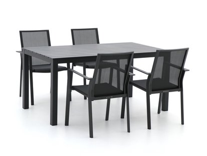 Bernstein Amberg/Menzano 160cm dining tuinset 5-delig stapelbaar - Laagste prijsgarantie! Bernstein Amberg/Menzano 160cm dining tuinset 5-delig stapelbaar - Laagste prijsgarantie!