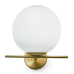 miloox by Sforzin Wandlamp Jugen, goud, 1-lamp