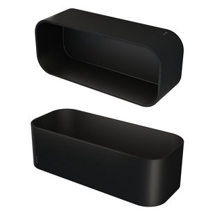 Douchemand Geesa Frame 25 cm Zwart