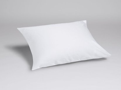 Yumeko kussensloop katoen satijn pure white 60x70 100% biologisch en fairtrade katoen, satijn geweven