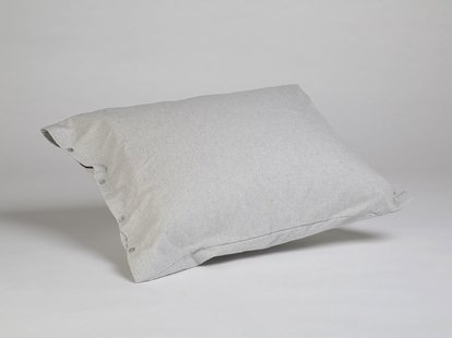 Yumeko Kussensloop flanel light grey 50x60 100% biologisch katoen, flanel (licht geborsteld) Yumeko Kussensloop flanel light grey 50x60 100% biologisch katoen, flanel (licht geborsteld)
