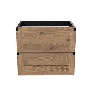 Onderkast Arcqua Nature 60 cm Eiken Mat Zwart