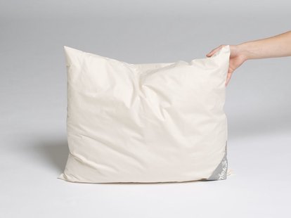 Yumeko Kussen wol 50x60 medium 
Vulling: 100% biologische wolbolletjes
Tijk: 100% biologisch katoen