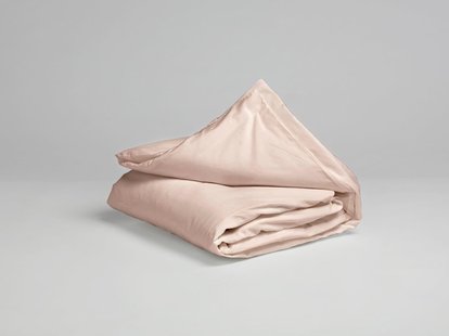 Yumeko Kinderdekbedovertrek katoen satijn dusty rose 100x135 100% biologisch en fairtrade katoen, satijn geweven