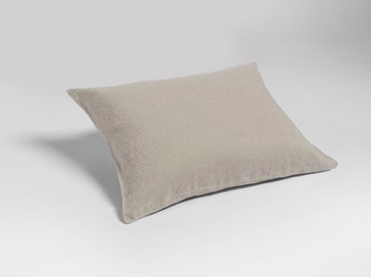 Yumeko Kussensloop gewassen linnen natural 100% gewassen linnen