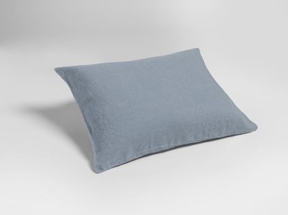Yumeko Kussensloop gewassen linnen dusk blue 100% gewassen linnen