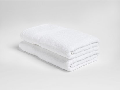 Yumeko Douchelakens terry pure white 70x140 - 2 st 100% biologisch en fairtrade katoen Yumeko Douchelakens terry pure white 70x140 - 2 st 100% biologisch en fairtrade katoen
