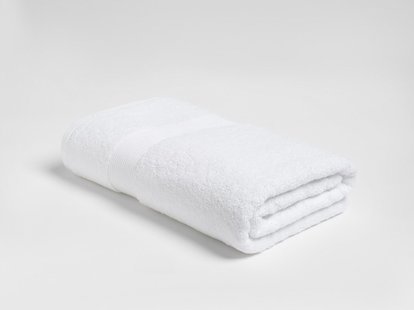 Yumeko Badlaken terry pure white 100x150 - 1 st 100% biologisch en fairtrade katoen