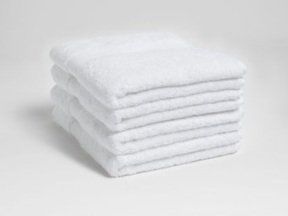 Yumeko Handdoeken terry pure white 50x100 - 4 st 100% biologisch en fairtrade katoen