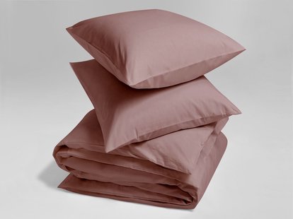 Yumeko Dekbedovertrek katoen Tencel™ blush rose 240x220 + 2/60x70 60% biologisch katoen, 40% TENCEL™