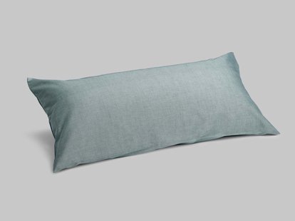 Yumeko Kussensloop katoen Tencel™ green chambray 40x80 60% biologisch katoen, 40% TENCEL™