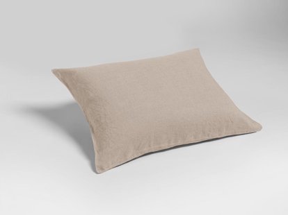 Yumeko Kussensloop gewassen linnen dusty rose 50x60 100% gewassen linnen