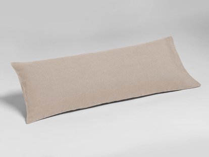 Yumeko Kussensloop gewassen linnen dusty rose 40x80 100% gewassen linnen