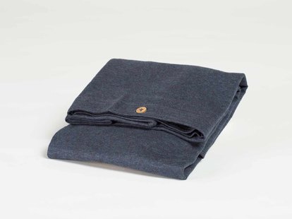 Yumeko Kussensloop jersey indigo blue 50x60