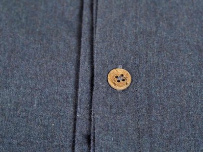 Yumeko Kussensloop jersey indigo blue 60x70 100% biologisch en fairtrade katoen, jersey katoen (gebreid)