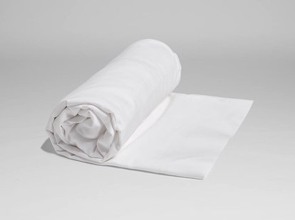 Yumeko Hoeslaken katoen satijn pure white 90x210x30 100% biologisch en fairtrade katoen, satijn geweven Yumeko Hoeslaken katoen satijn pure white 90x210x30 100% biologisch en fairtrade katoen, satijn geweven