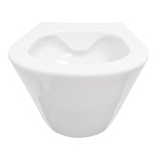 Wandcloset BWS Tia Rimless zonder Toiletzitting Glans Wit