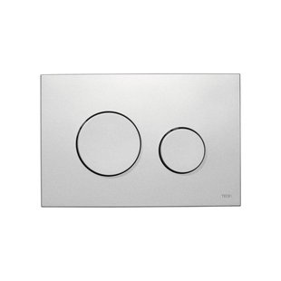 Bedieningsplaat Toilet TECE Loop Kunststof Mat Chroom