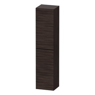 Hoge Kast Duravit D-Neo Kolomkast Wand 176 cm Rechtsdraaiend Mat Kastanje (Donker)