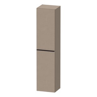 Hoge Kast Duravit D-Neo Kolomkast Wand 176 cm Rechtsdraaiend Mat Linnen