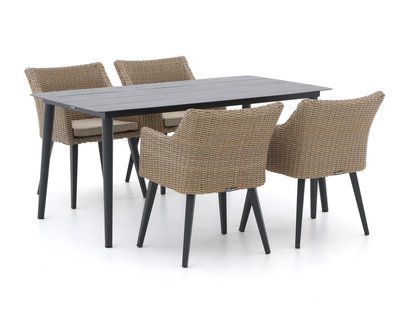 Manifesto Matese/Sora 160cm dining tuinset 5-delig - Laagste prijsgarantie!