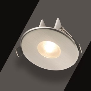 Inbouwspot Häsler Blanes Incl. Fase Aansnijding Dimbaar 8 cm 4 Watt Warm Wit RVS Set 5x