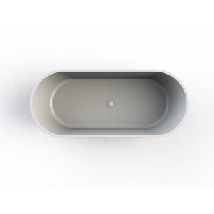 Vrijstaand Ligbad Arcqua Pinto 160x70x57 cm Glans Wit